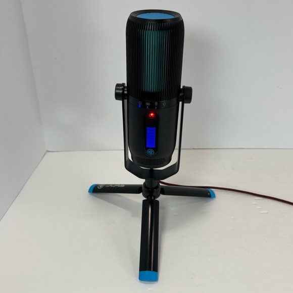 JLab Talk Pro Black USB Plug & Play Professional Microphone W/Stand - Tested - Picture 2 of 6
